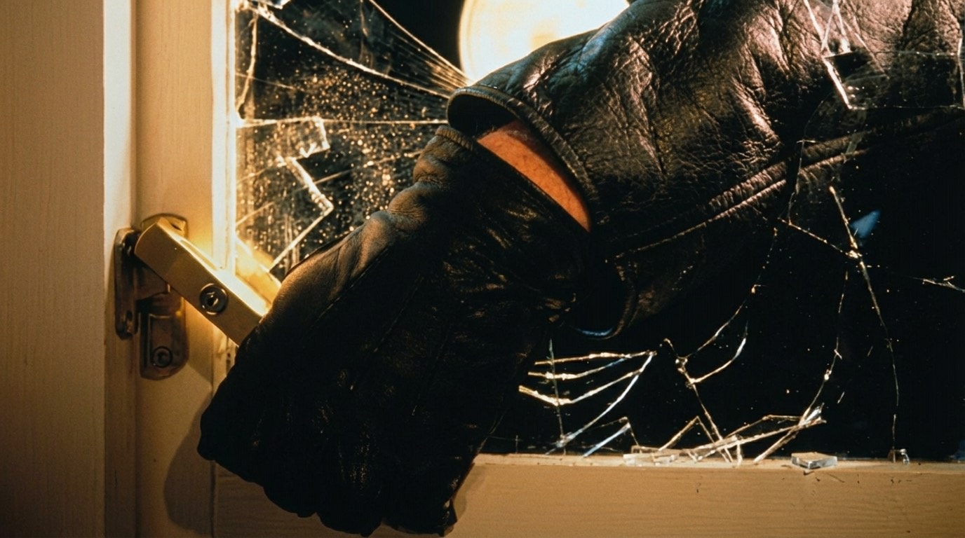 Home security protection against break ins